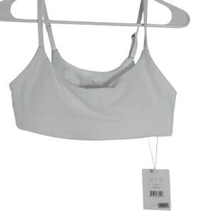 New Women's Andie Swim Maui Swimsuit Bikini Top White Style AT223 Small 1831